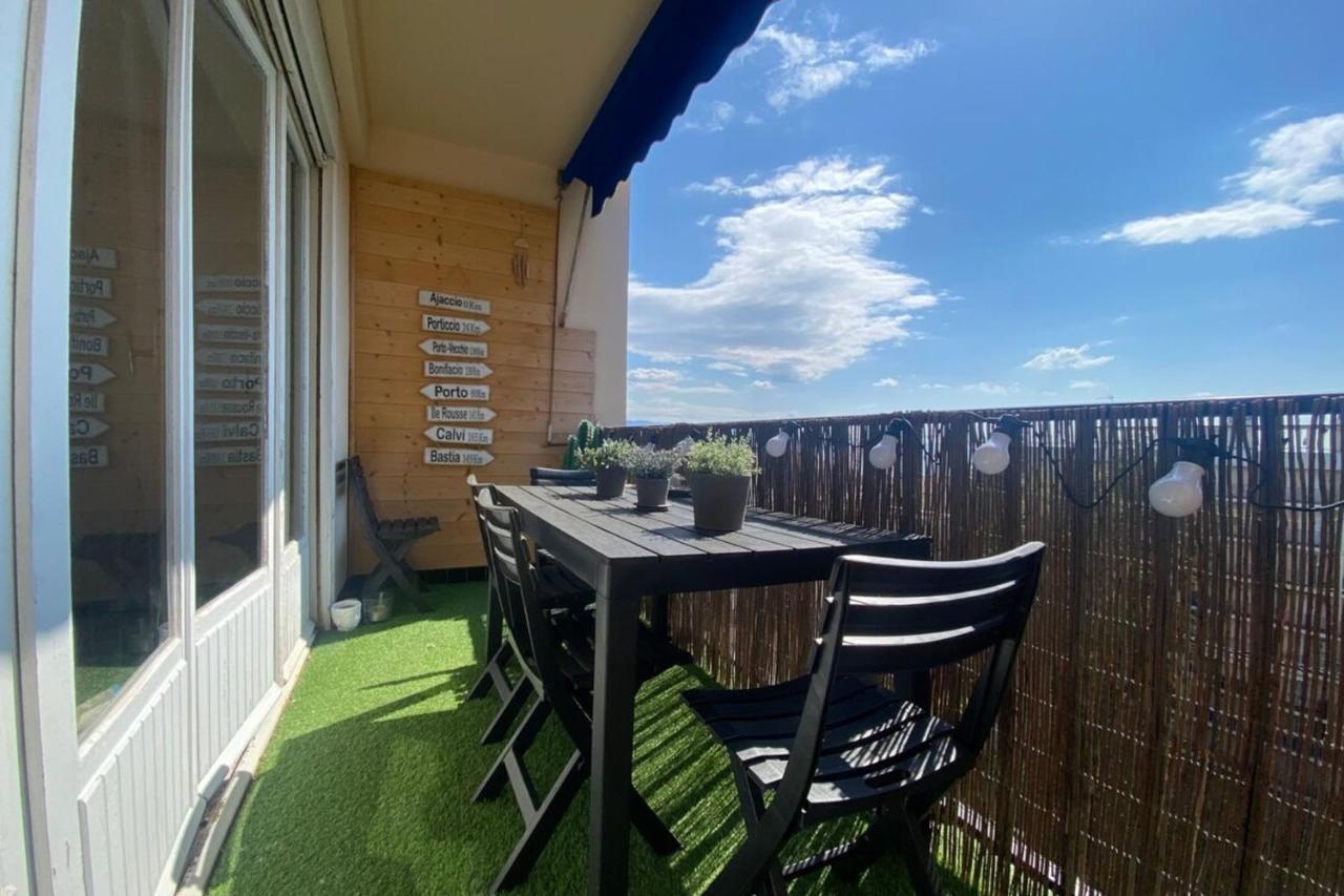 Apartament Vue Mer Au Carre D'Or De Ajaccio - Parking, Wifi Zewnętrze zdjęcie